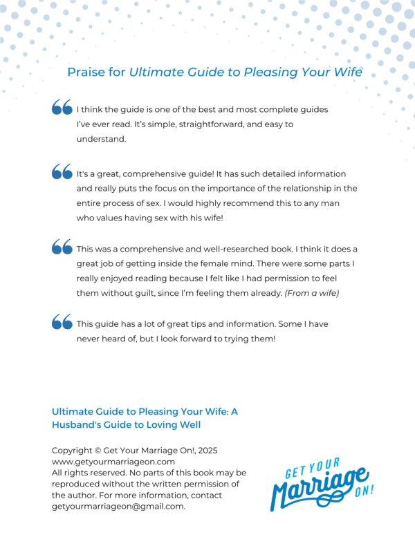 Ultimate Guide to Pleasing Your Wife - Image 2