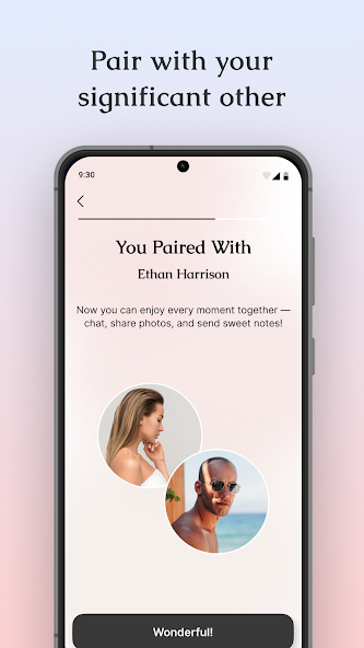 Pair with your significant other You Paired With [your spouse here] Now you can enjoy every moment together - chal, snare pnotos, and send sweet notes