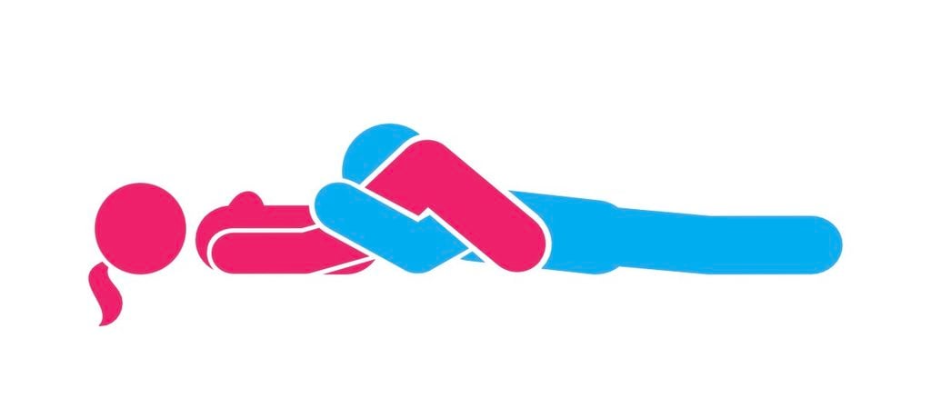 Illustration of an oral sex position